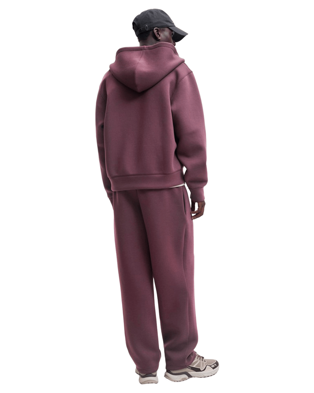 Jack & Jones Jumpers Jack & Jones Red Legacy Scuba Zip Hoodie