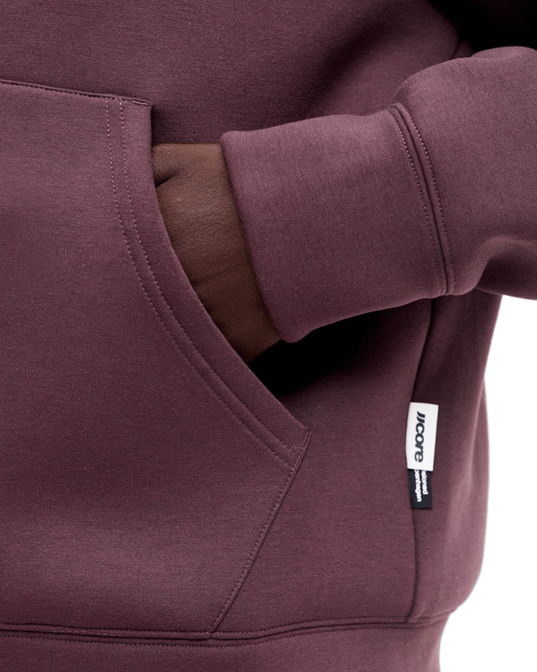 Jack & Jones Jumpers Jack & Jones Red Legacy Scuba Zip Hoodie