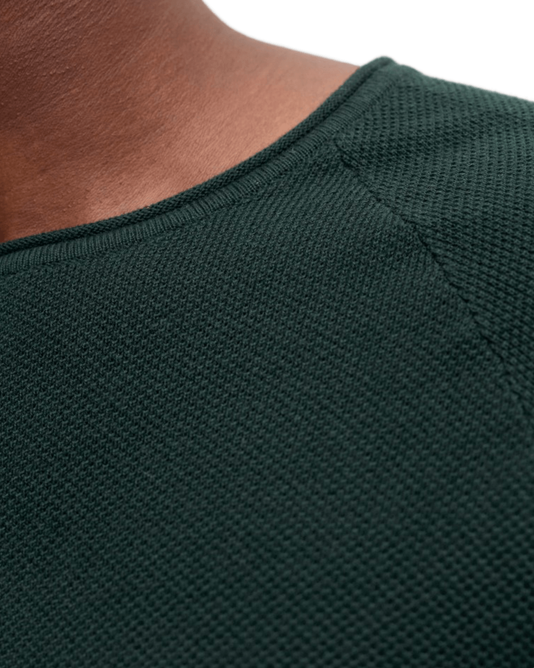 Jack & Jones Jumpers Jack & Jones Turquoise Hill Knit Crew Neck Jumper