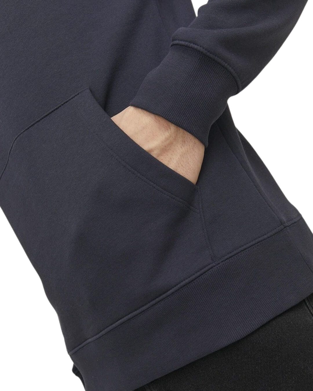 Jack & Jones Jumpers JJESTAR JJ SWEAT HOOD NOOS DARK NAVY