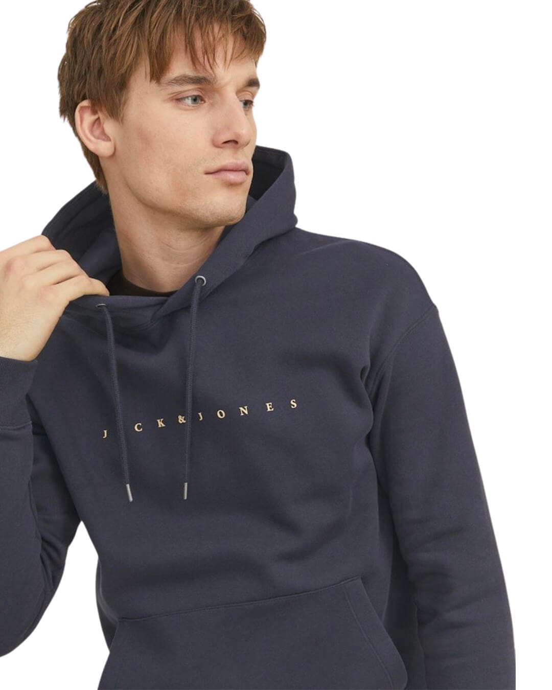 Jack & Jones Jumpers JJESTAR JJ SWEAT HOOD NOOS DARK NAVY