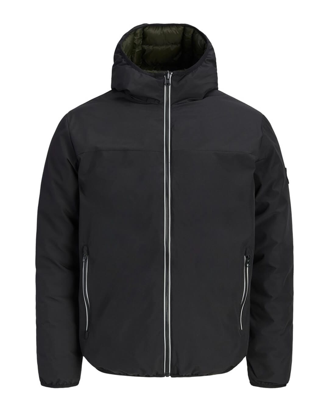 Jack & Jones Outerwear Jack & Jones Black Brooklyn Reversible Jacket