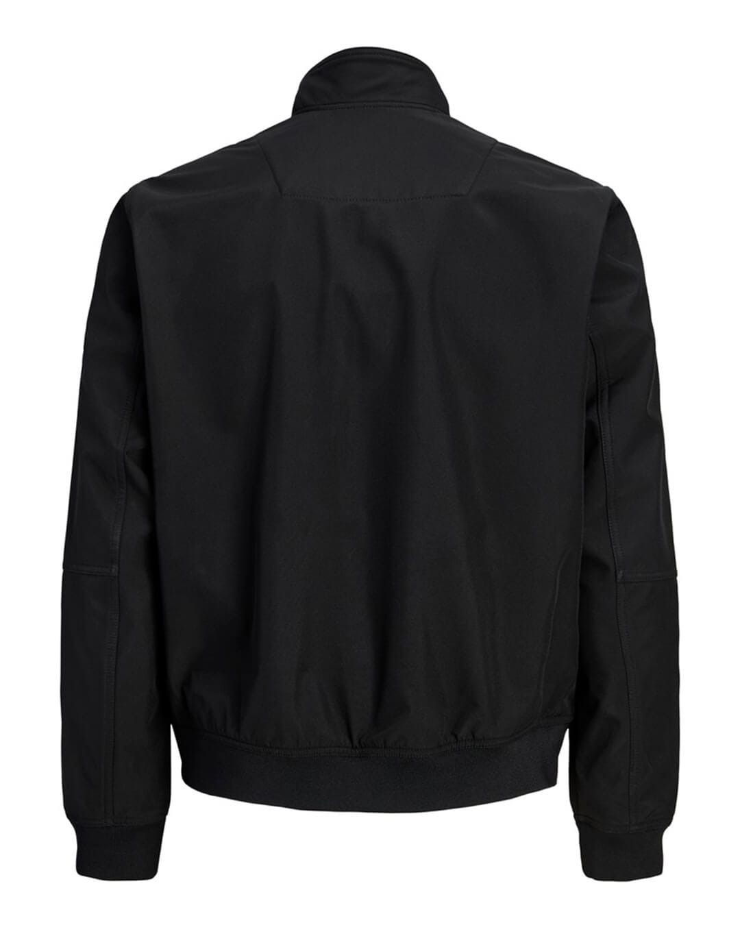 Jack & Jones Outerwear Jack & Jones Black Liam Softshell Bomber Jacket