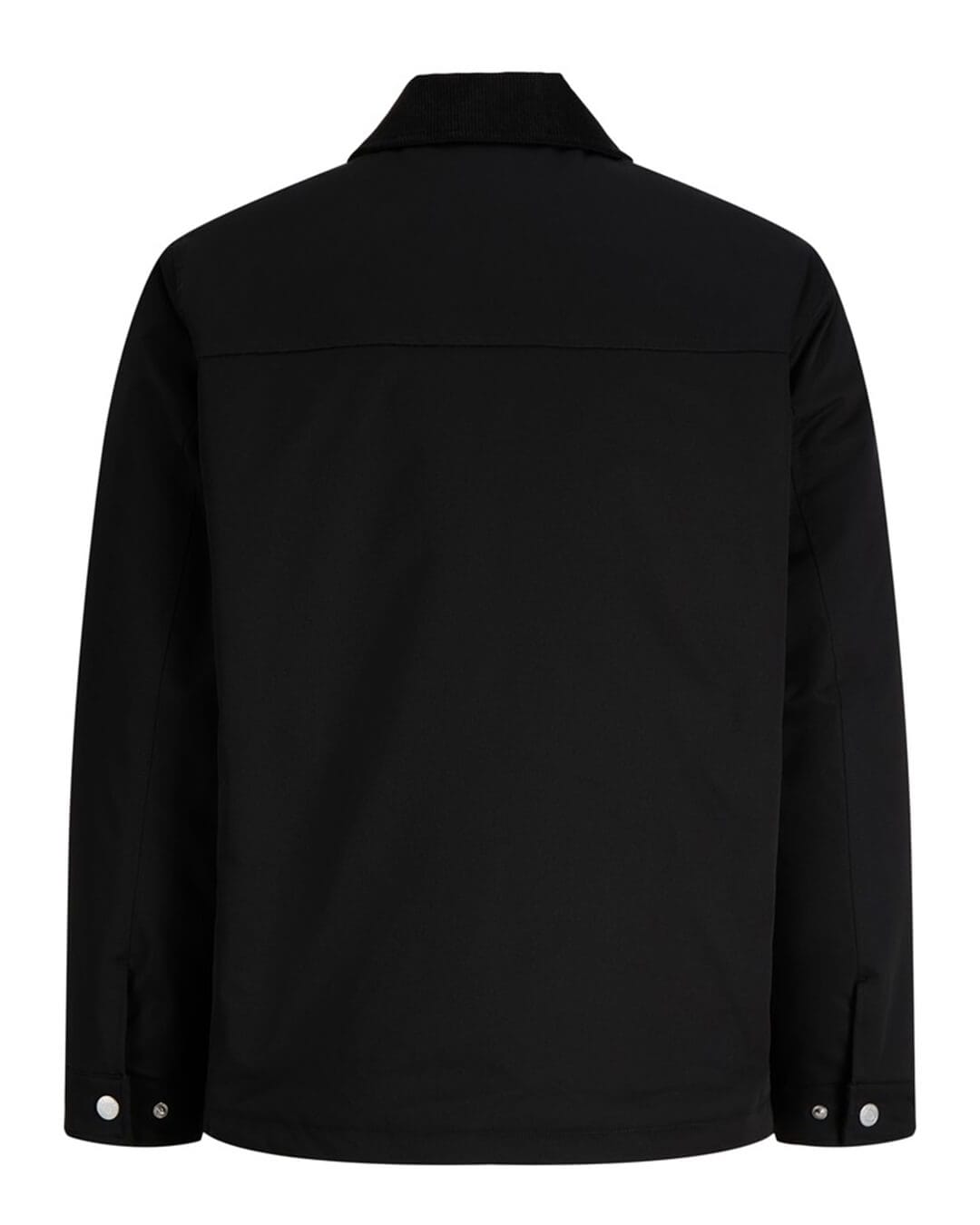 Jack & Jones Outerwear Jack & Jones Black Norrebro Padded Barn Jacket