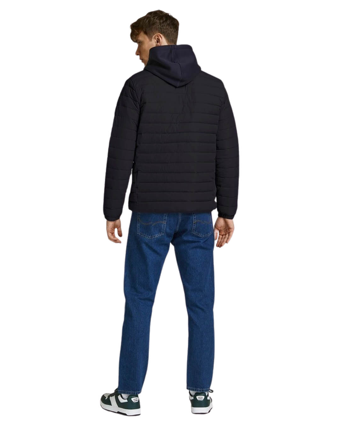 Jack & Jones Outerwear Jack & Jones Black Recycled Puffer