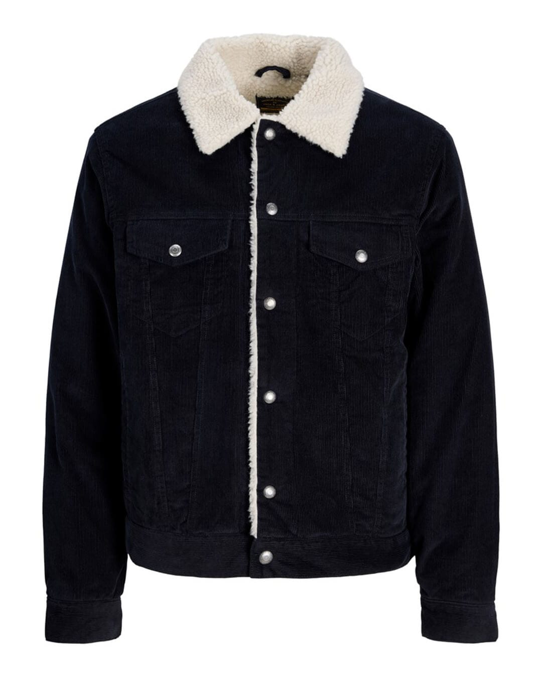 Jack & Jones Outerwear Jack & Jones Blue Connor Corduroy Trucker Jacket