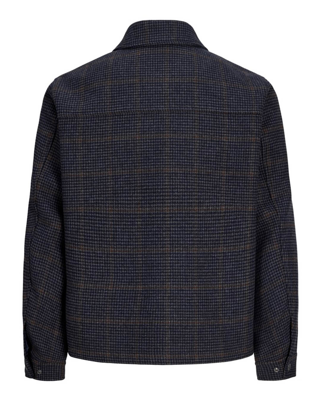 Jack & Jones Outerwear Jack & Jones Blue Wakefield Wool Blend Jacket