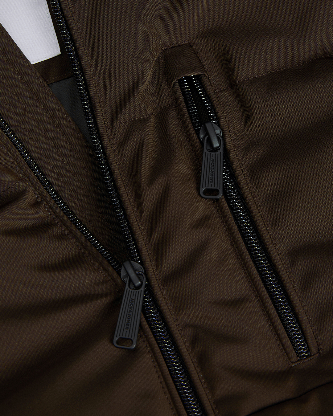 Jack & Jones Outerwear Jack & Jones Brown Becks Puffer Jacket