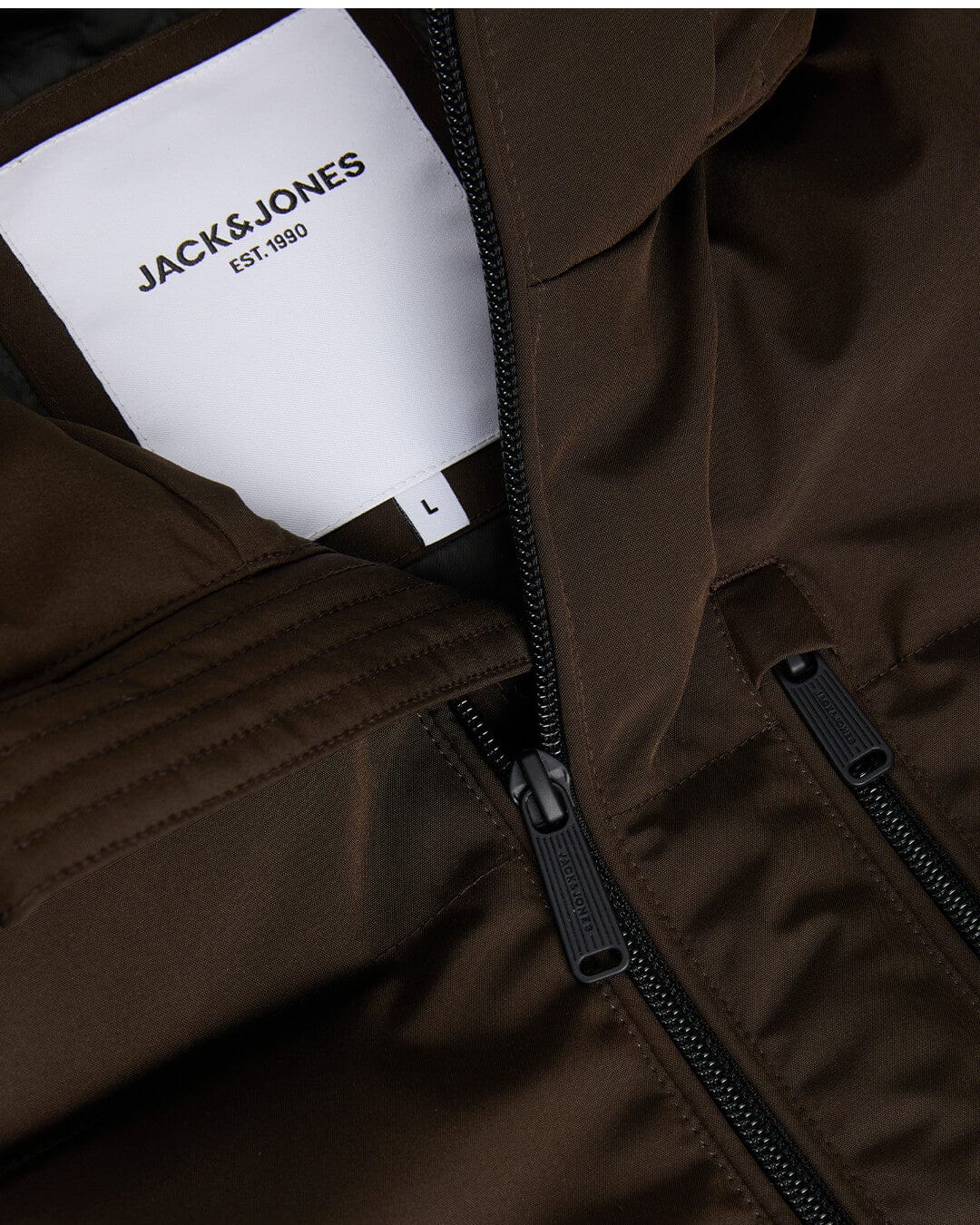 Jack & Jones Outerwear Jack & Jones Brown Becks Puffer Jacket