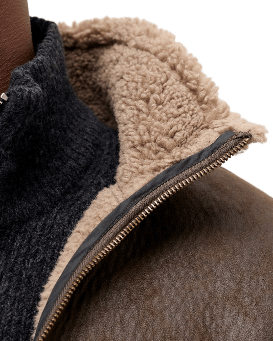 Jack & Jones Outerwear Jack & Jones Brown Salamanco Flight Jacket