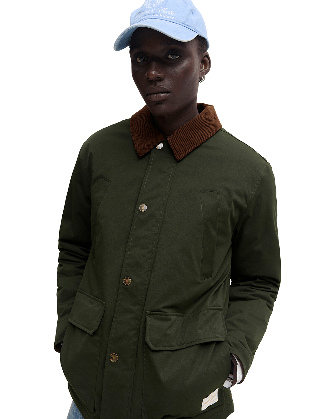 Jack & Jones Outerwear Jack & Jones Green Norrebro Padded Barn Jacket