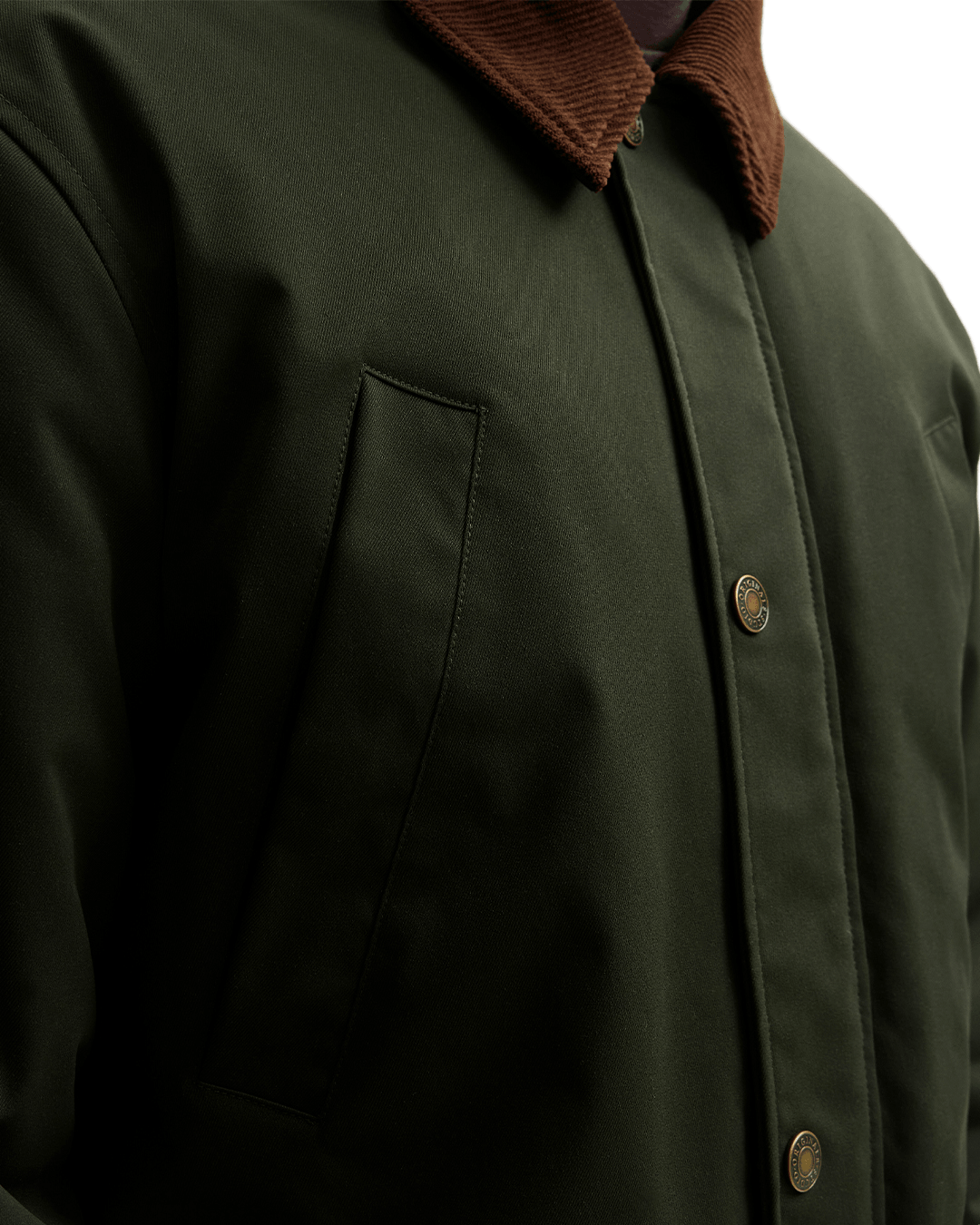 Jack & Jones Outerwear Jack & Jones Green Norrebro Padded Barn Jacket