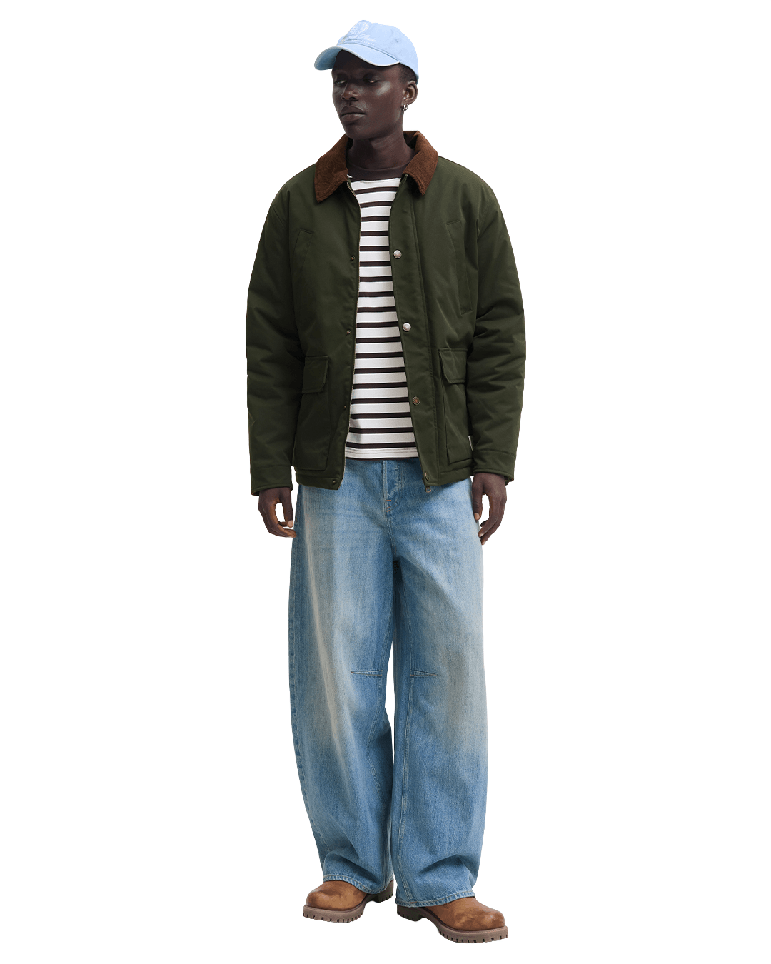 Jack & Jones Outerwear Jack & Jones Green Norrebro Padded Barn Jacket