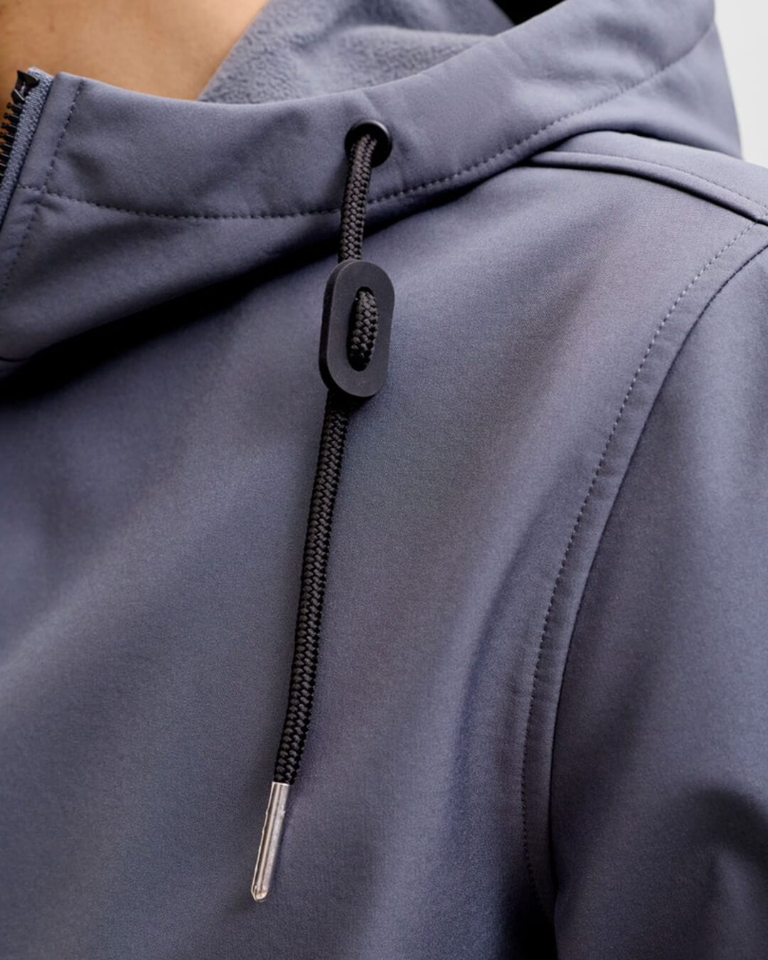 Jack & Jones Outerwear Jack & Jones Grey Basic Softshell Hooded Jacket
