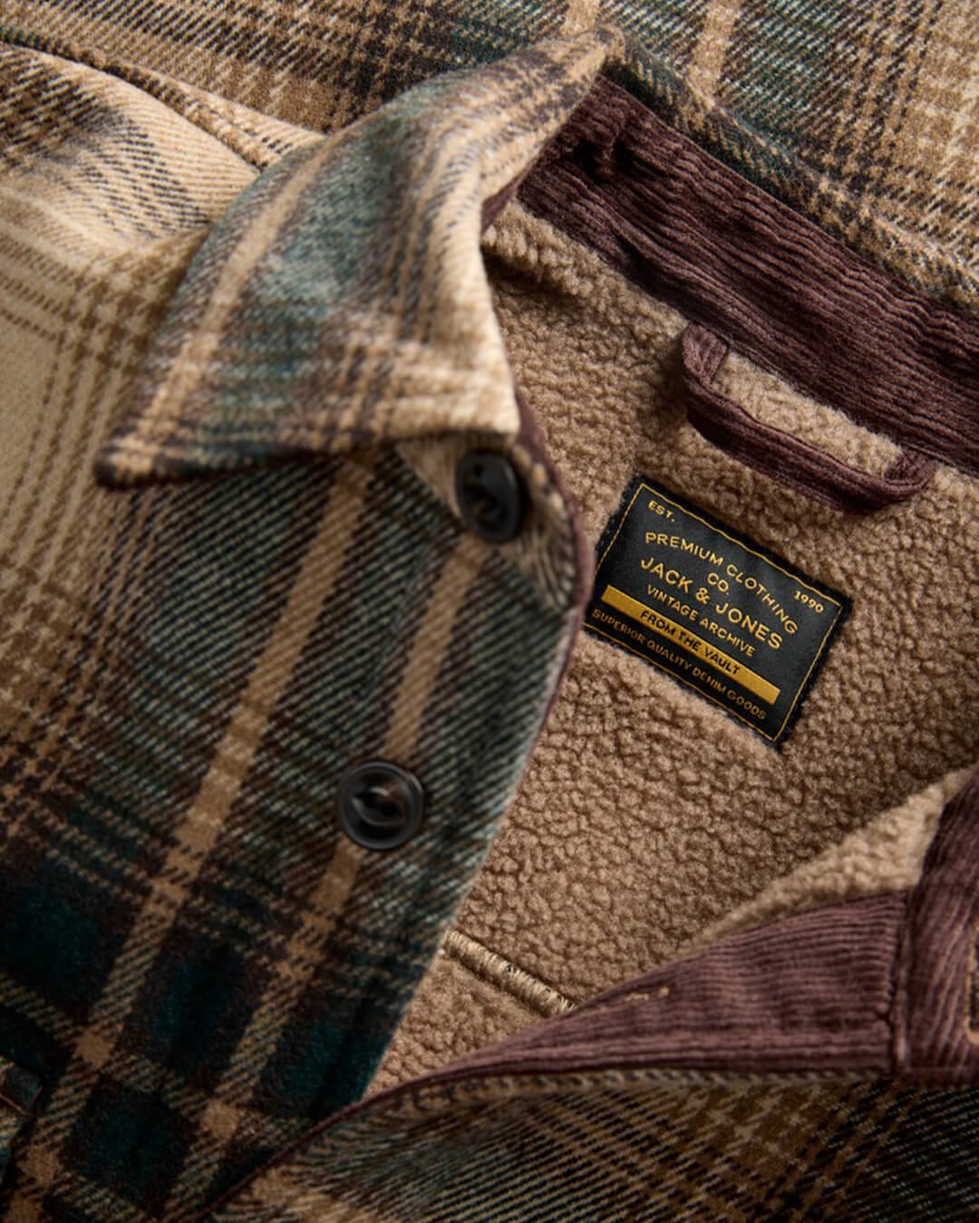 Jack & Jones Outerwear Jack & Jones Grey Fade Jacket