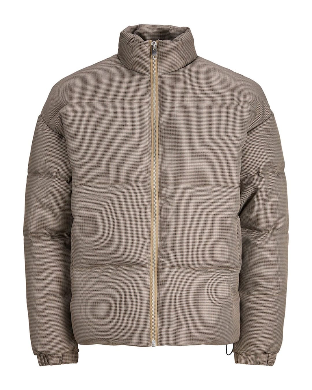 Jack & Jones Outerwear Jack & Jones Urban Brown Puffer Jacket