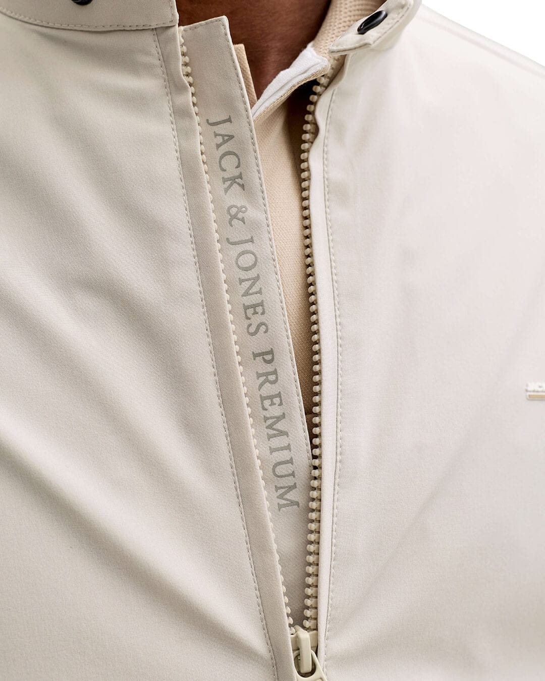 Jack & Jones Outerwear Jack & Jones White Jprblubrad Bomber Jacket