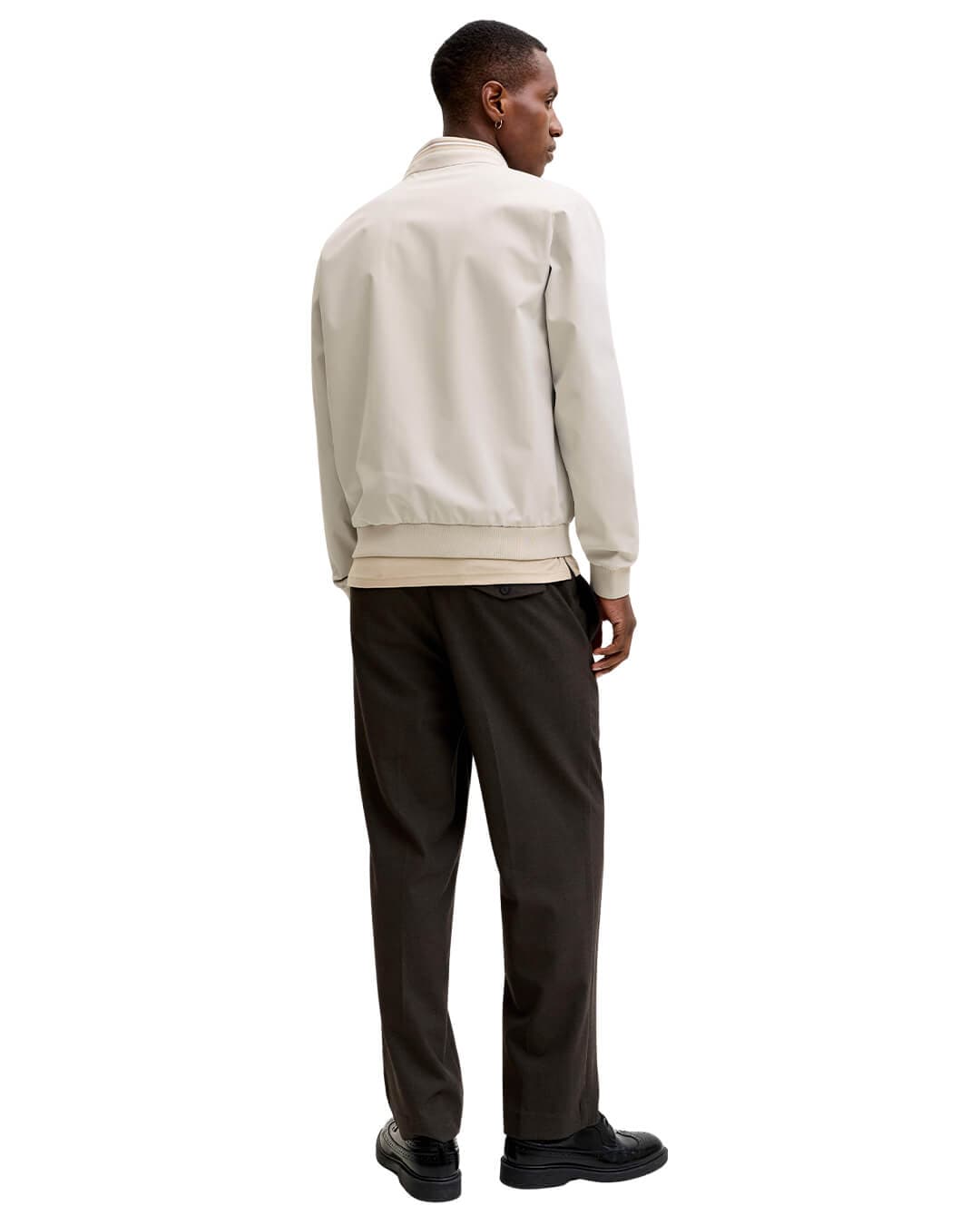 Jack & Jones Outerwear Jack & Jones White Jprblubrad Bomber Jacket