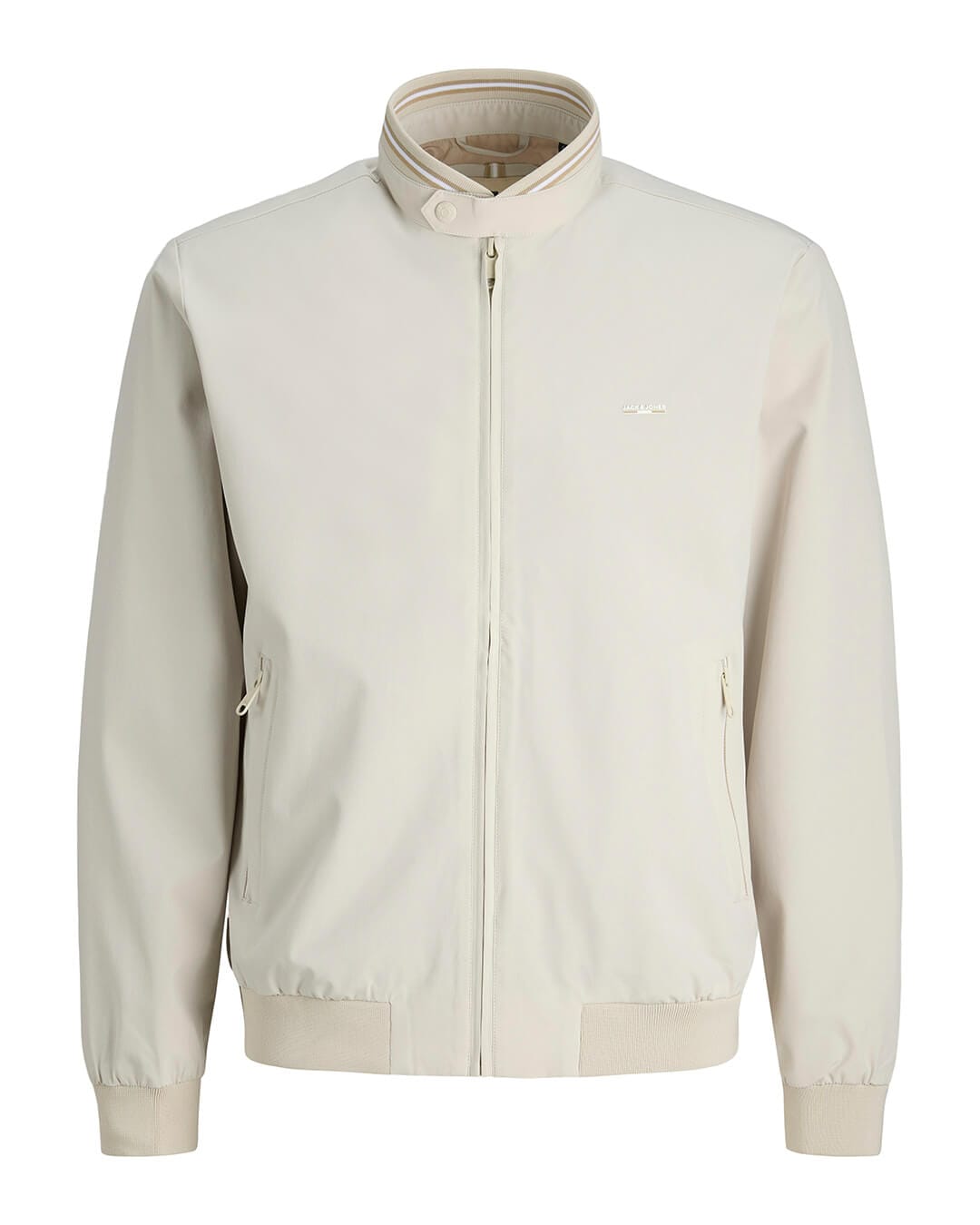 Jack & Jones Outerwear Jack & Jones White Jprblubrad Bomber Jacket