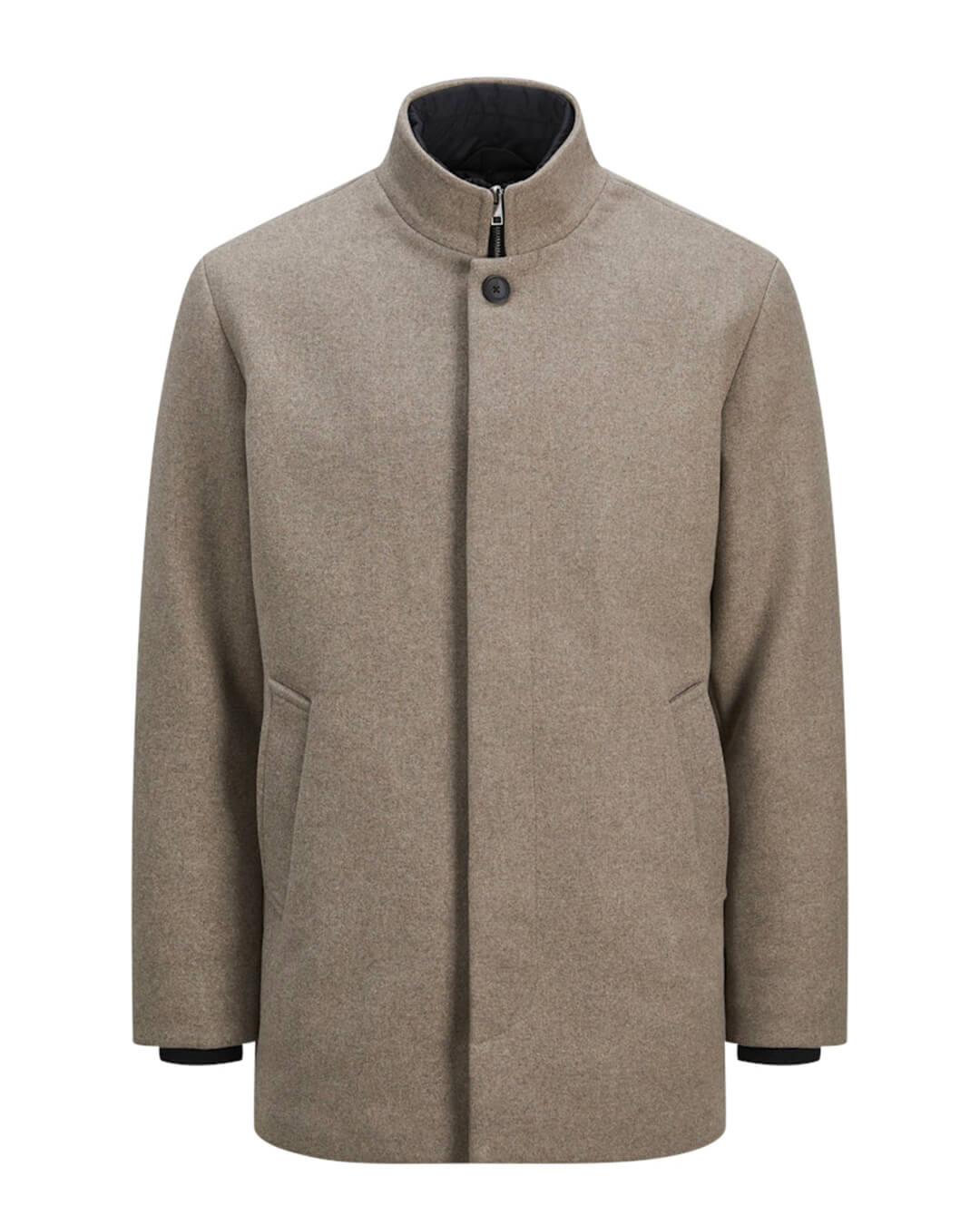 Jack & Jones Outerwear JJEHARRISON WOOL BLEND JACKET SN GREIGE