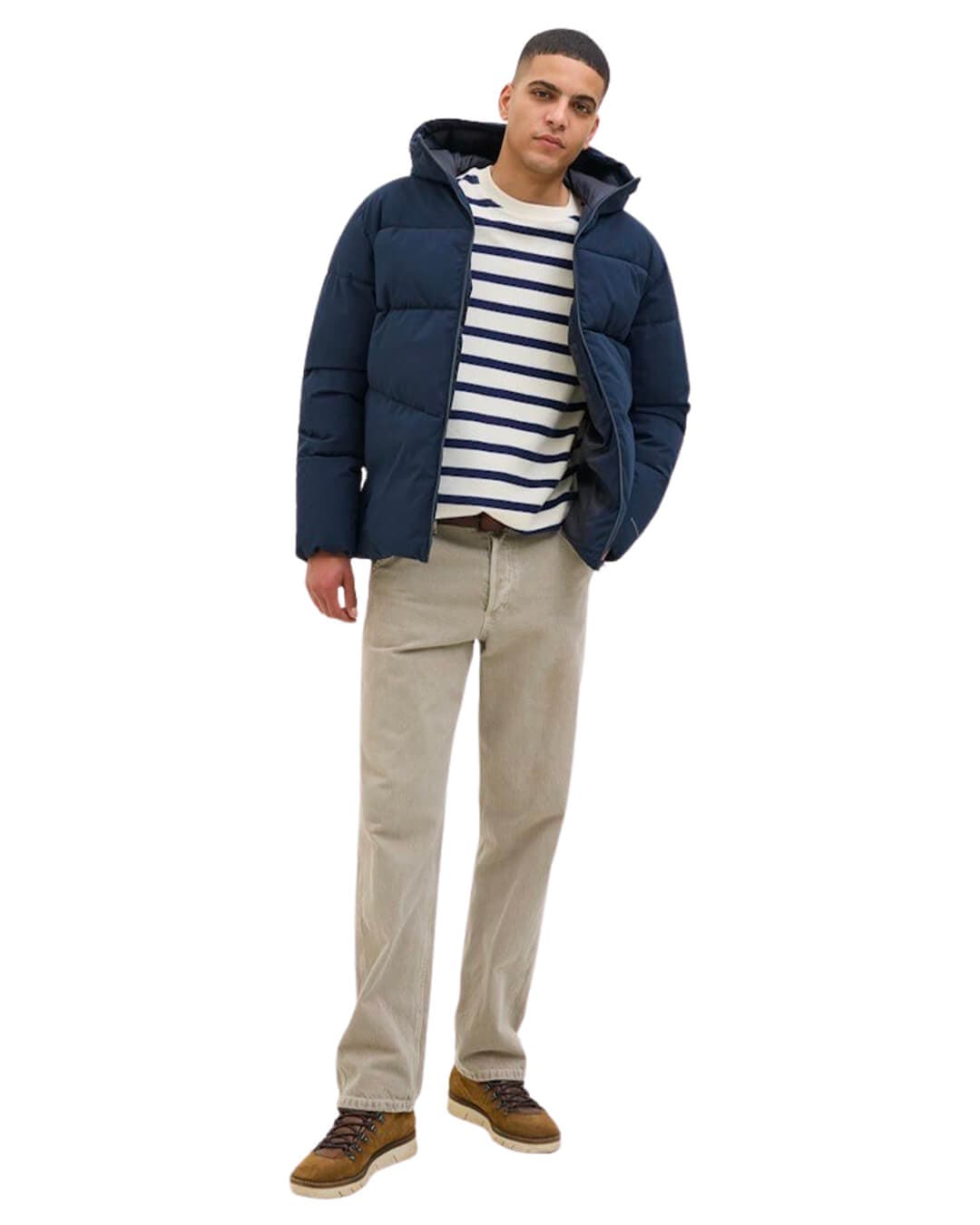 Jack & Jones Outerwear JJGLOBAL PUFFER JACKET SKY CAPTAIN