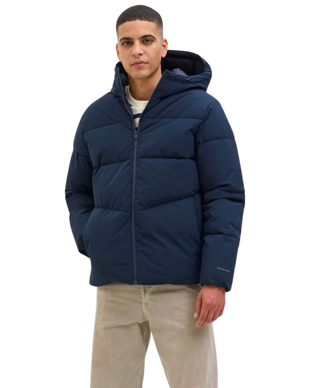 Jack & Jones Outerwear JJGLOBAL PUFFER JACKET SKY CAPTAIN
