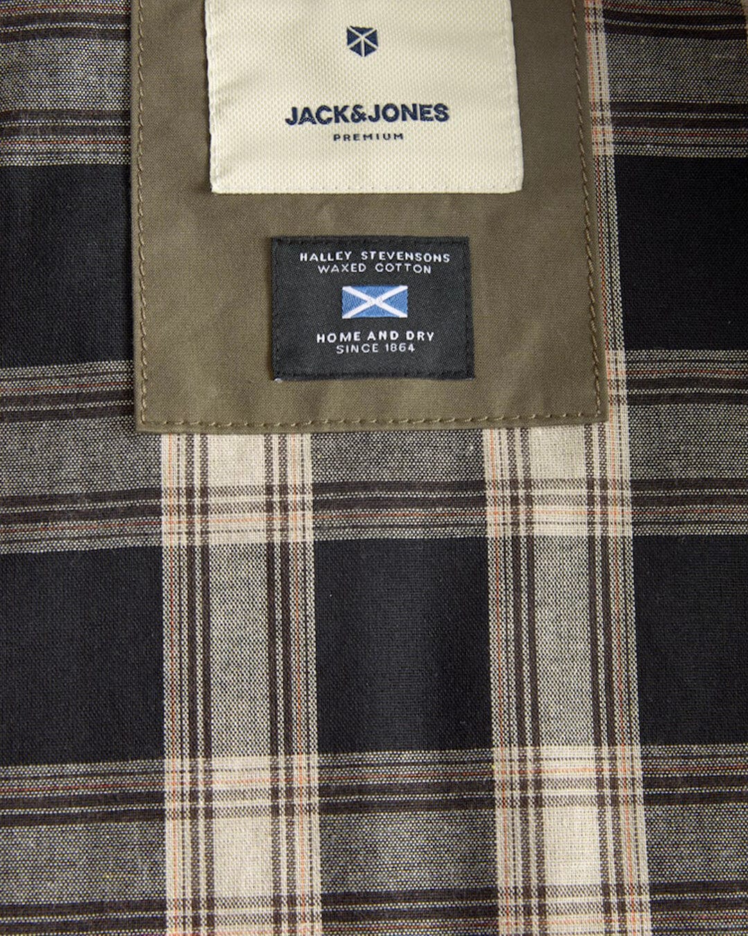 Jack & Jones Outerwear JPRBLUCLINT WAXED JACKET CANTEEN