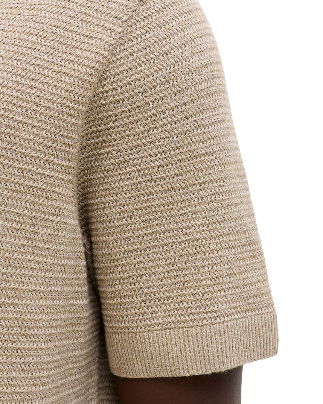 Jack&Jones Polo Shirts Jack&Jones Beige Knit Polo