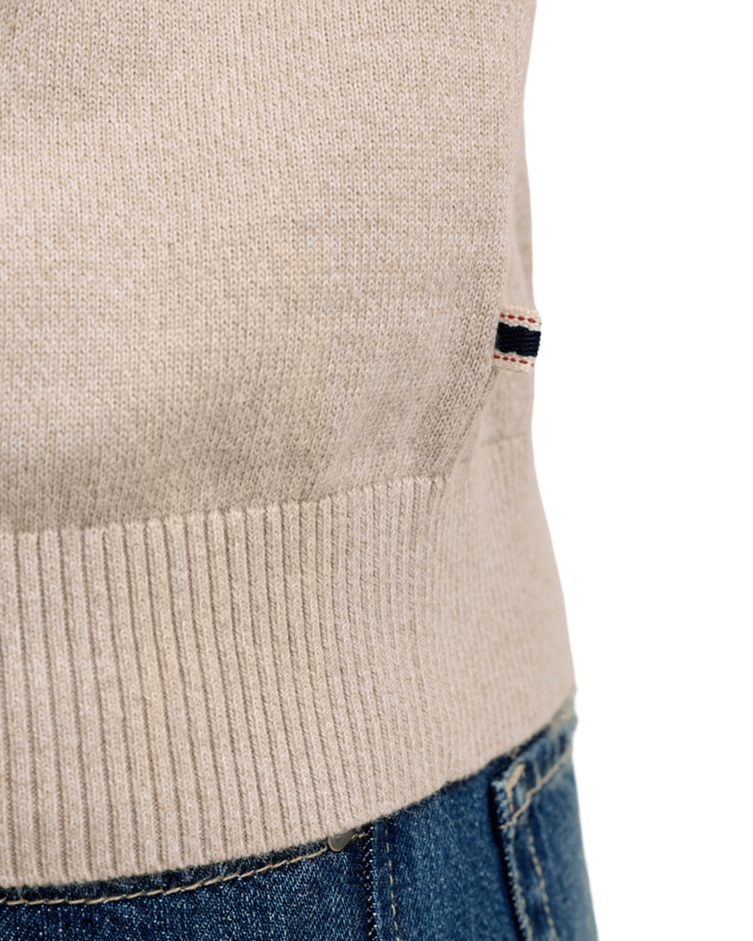 Jack & Jones Polo Shirts Jack & Jones Grey Basic Knit Long Sleeve Polo Shirt