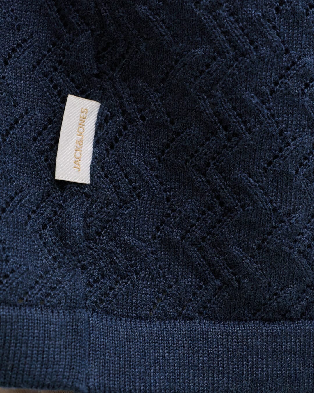 Jack & Jones Polo Shirts Jack & Jones Jortyler Knit Ss Split Neck Polo Sn Captain Sky