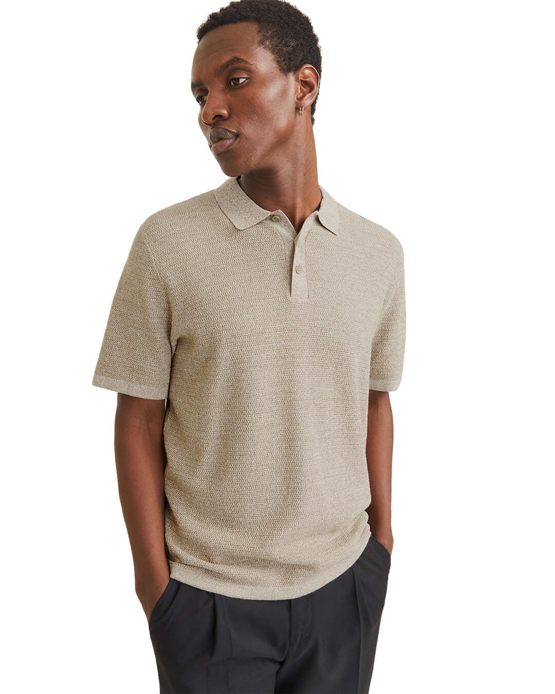 Jack & Jones Polo Shirts Jack & Jones Polo Shirt  Jjegeorge Knit  Brown