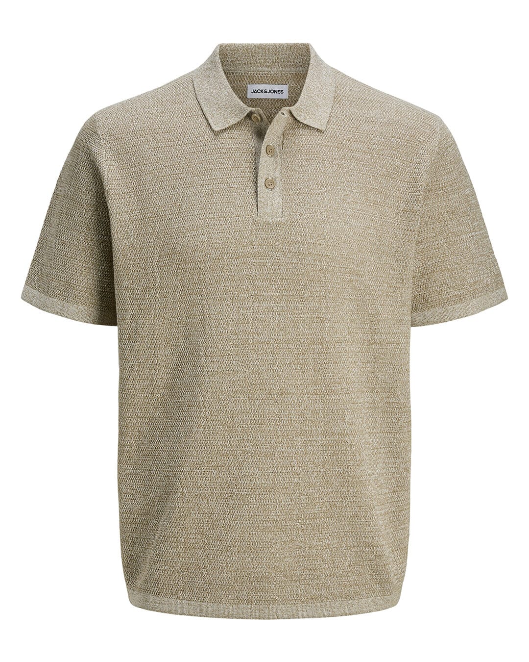 Jack & Jones Polo Shirts Jack & Jones Polo Shirt  Jjegeorge Knit  Brown