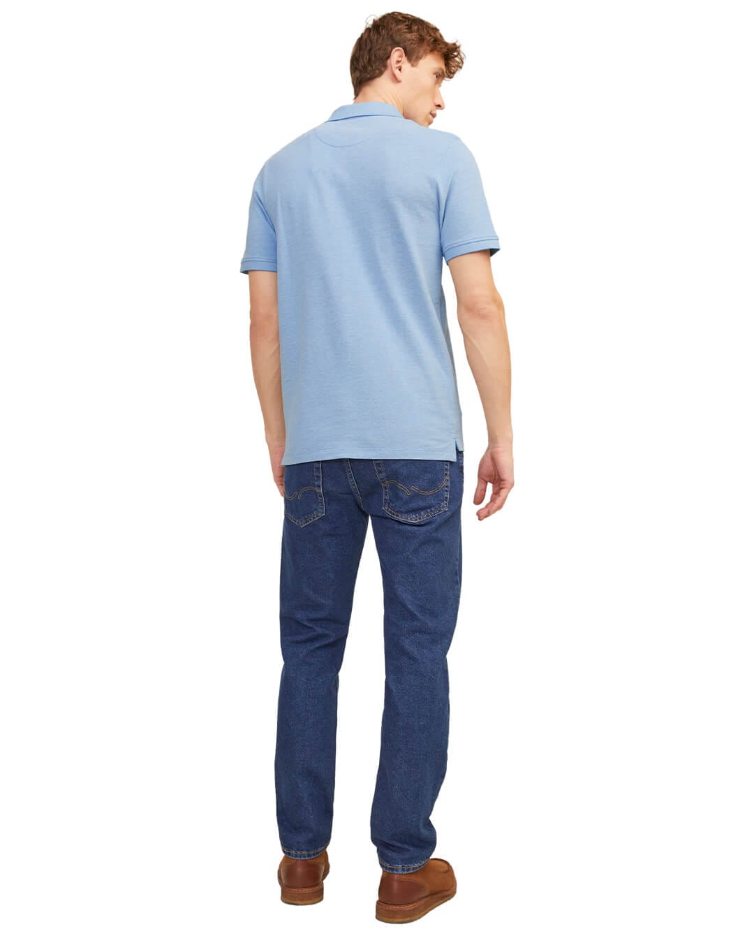 Jack & Jones Polo Shirts Jack & Jones sky  Jjepaulos Polo shirt