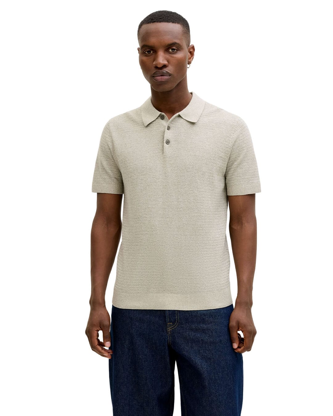 Jack&Jones Polo Shirts Jack&Jones Stone Knit Polo