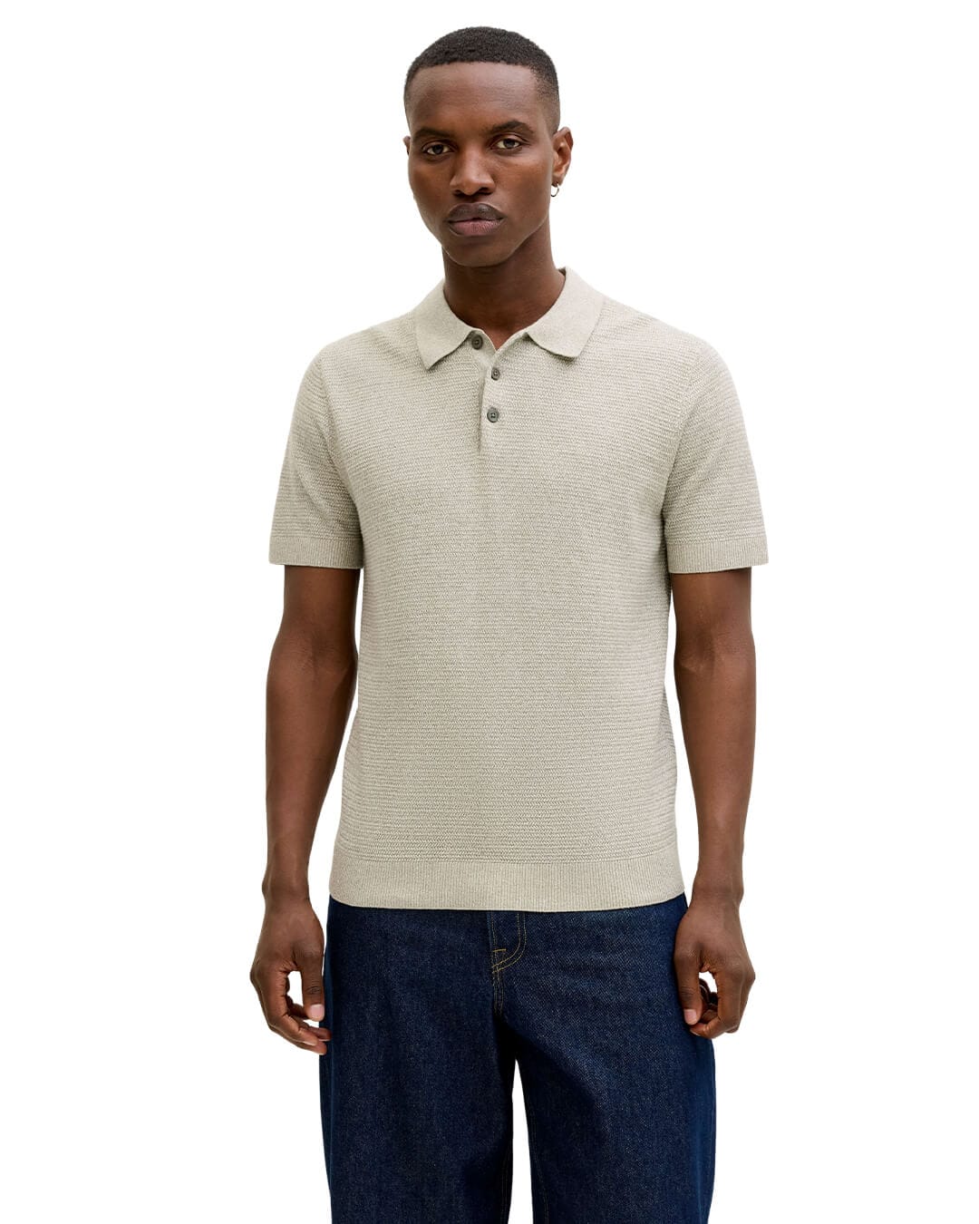 Jack&Jones Polo Shirts Jack&Jones Stone Knit Polo