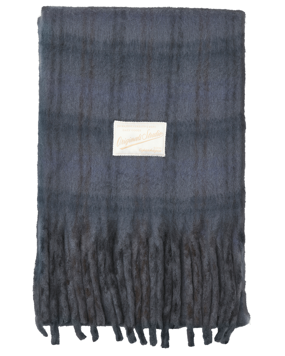 Jack & Jones Scarves ONE Jack & Jones Grey Norrebro Chunky Scarf
