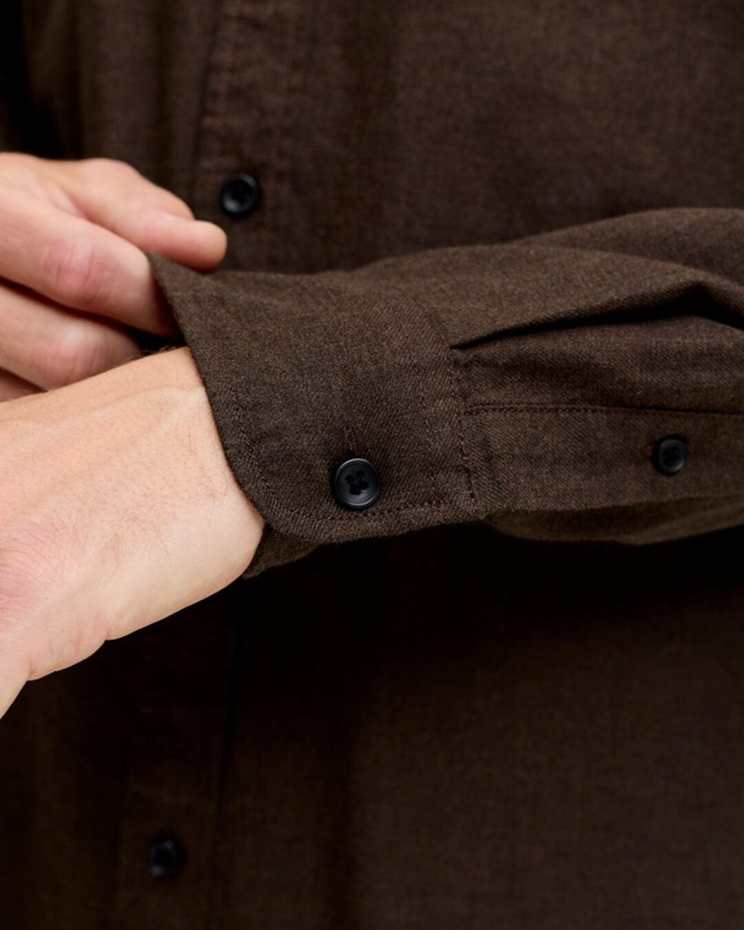 Jack & Jones Shirts Jack & Jones Black Field Melange Shirt