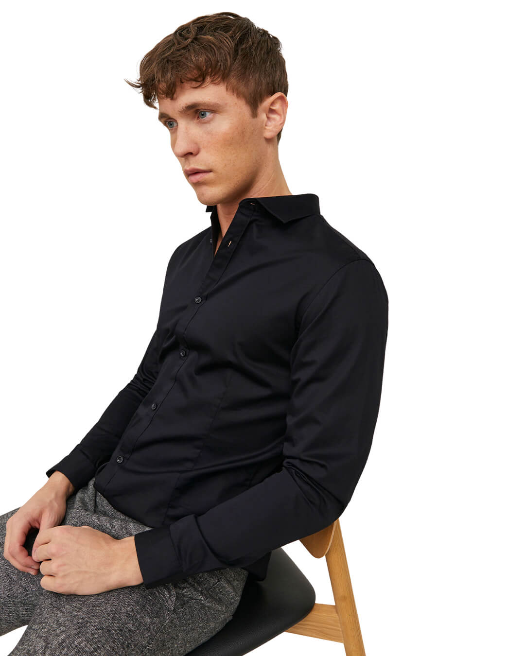 Jack&Jones Shirts Jack&Jones Black Shirt