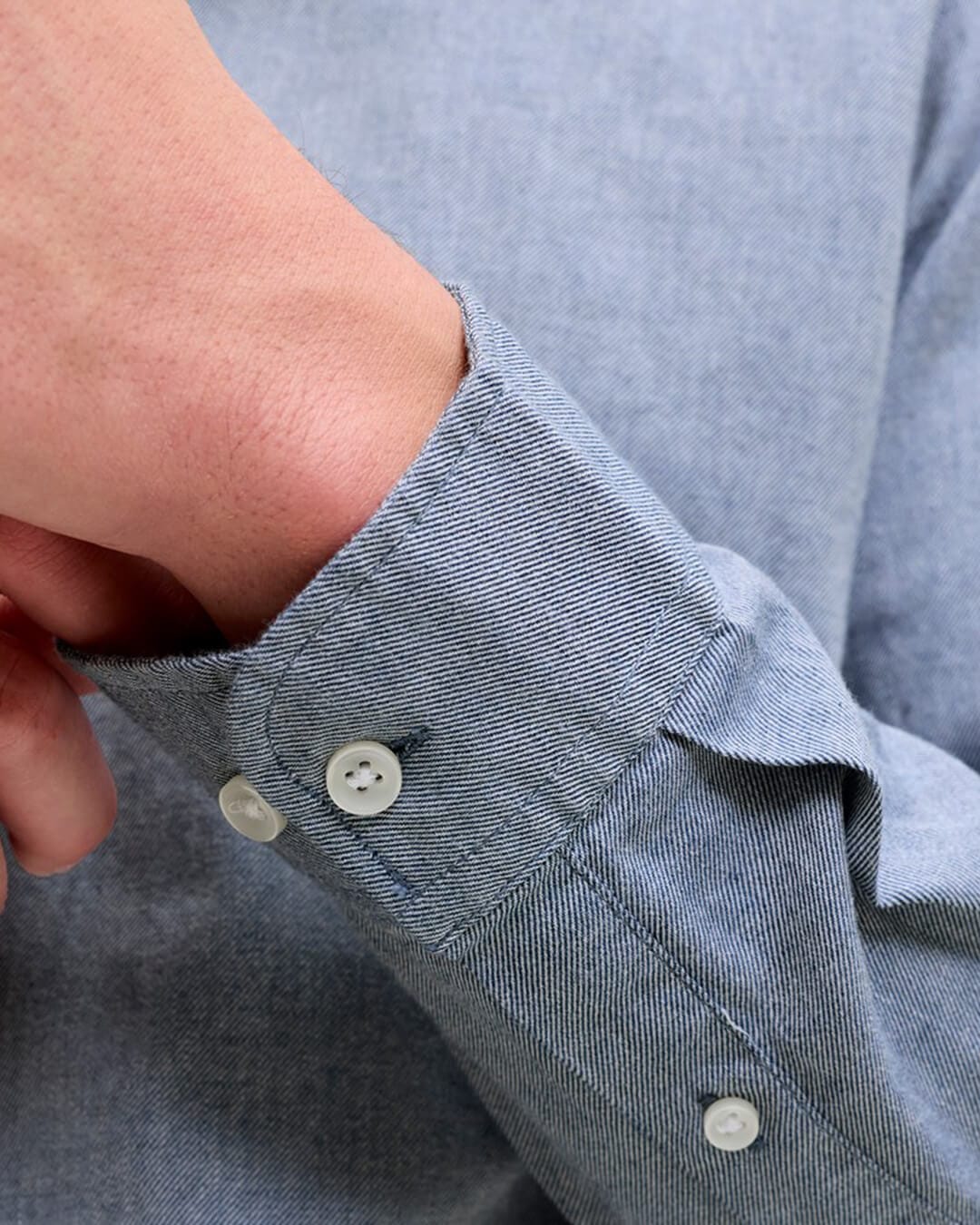 Jack & Jones Shirts Jack & Jones Blue Field Melange Shirt