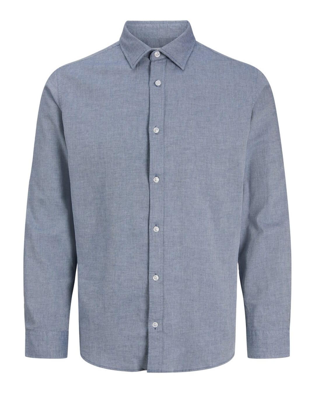 Jack & Jones Shirts Jack & Jones Blue Field Melange Shirt