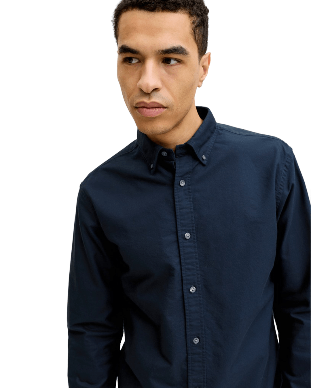 Jack & Jones Shirts Jack & Jones Blue Harvey Oxford Shirt