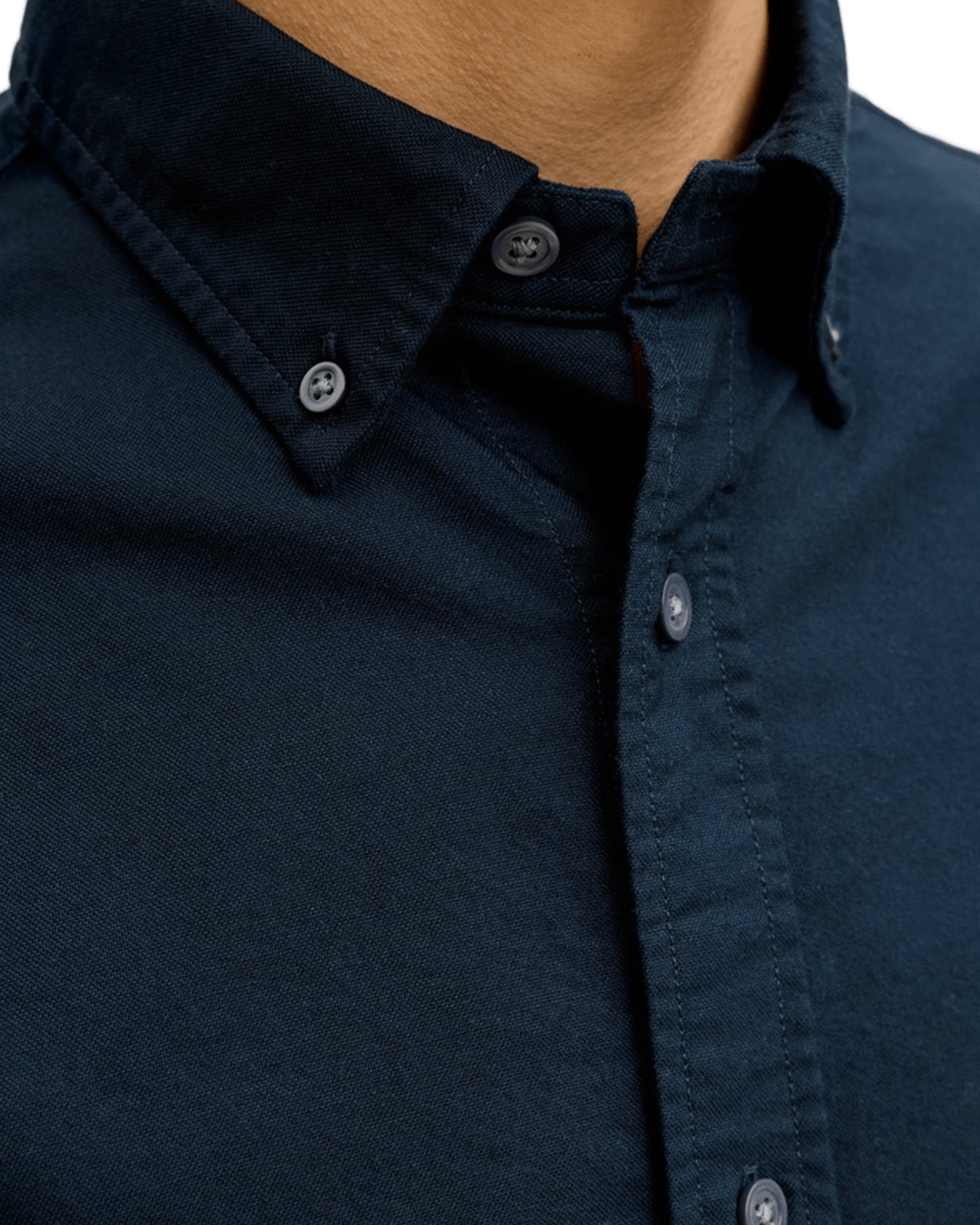 Jack & Jones Shirts Jack & Jones Blue Harvey Oxford Shirt