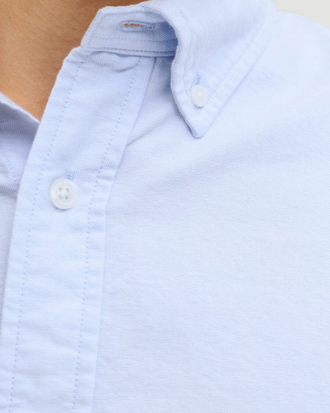 Jack & Jones Shirts Jack & Jones Blue Harvey Oxford Shirt