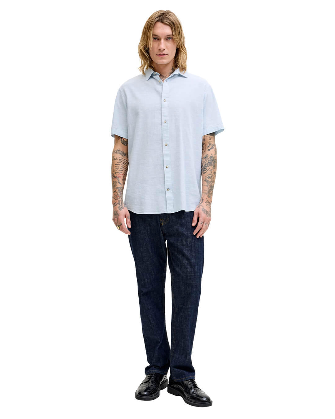 Jack&Jones Shirts Jack&Jones Celeste Linen Blend Shirt