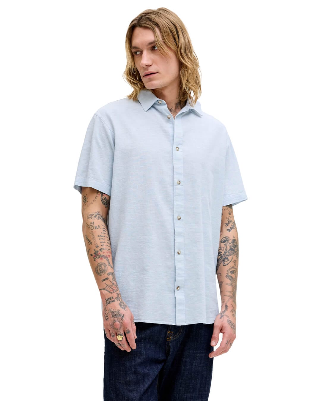 Jack&Jones Shirts Jack&Jones Celeste Linen Blend Shirt