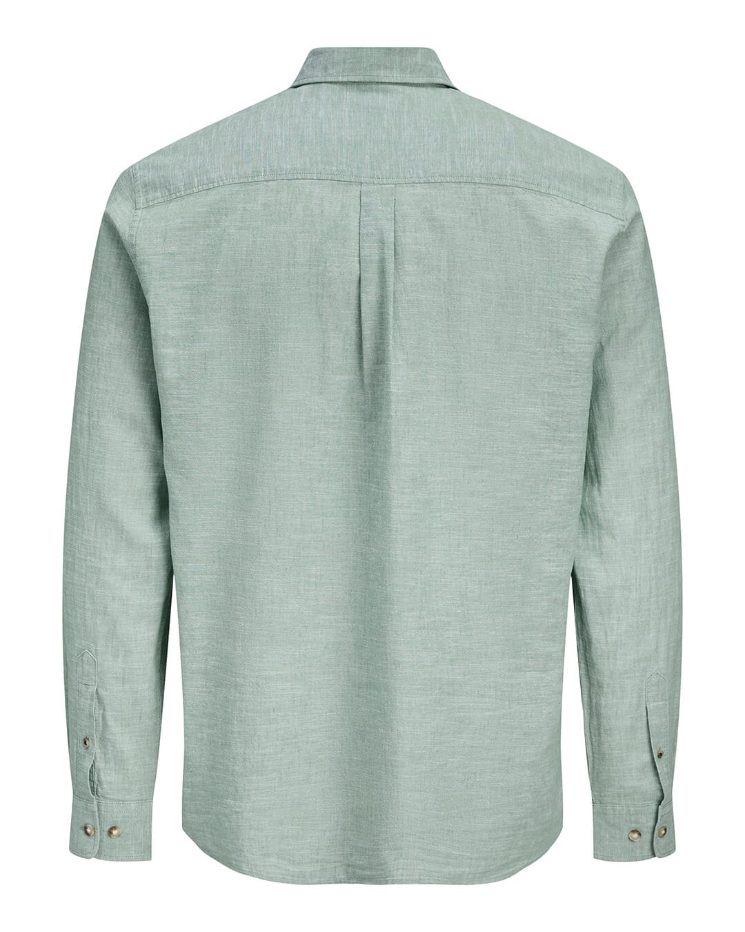 Jack&Jones Shirts Jack&Jones Granite Green Linen Blend Shirt