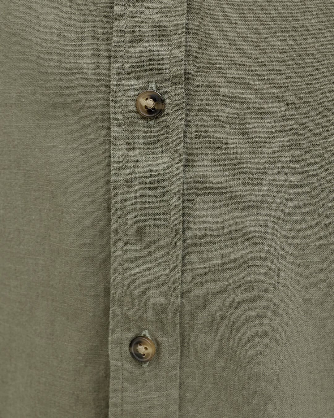 Jack&Jones Shirts Jack&Jones Olive Linen Blend Shirt