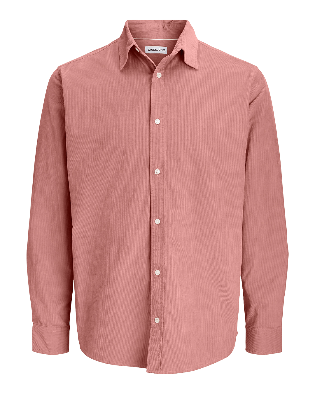 Jack & Jones Shirts Jack & Jones Pink Field Corduroy Shirt