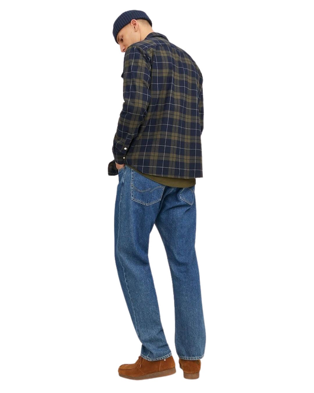 Jack & Jones Shirts Jack & Jones sheridan Green Vintage Checked Shirt