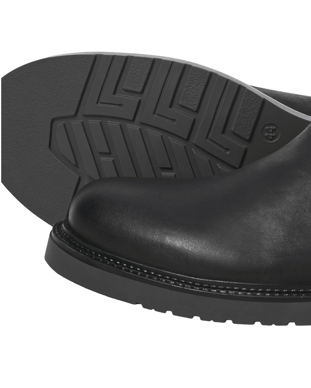 Jack & Jones Shoes Jack & Jones Black Leyton Leather Chelsea Boots